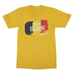 Mannen T-shirt Come On Belgium